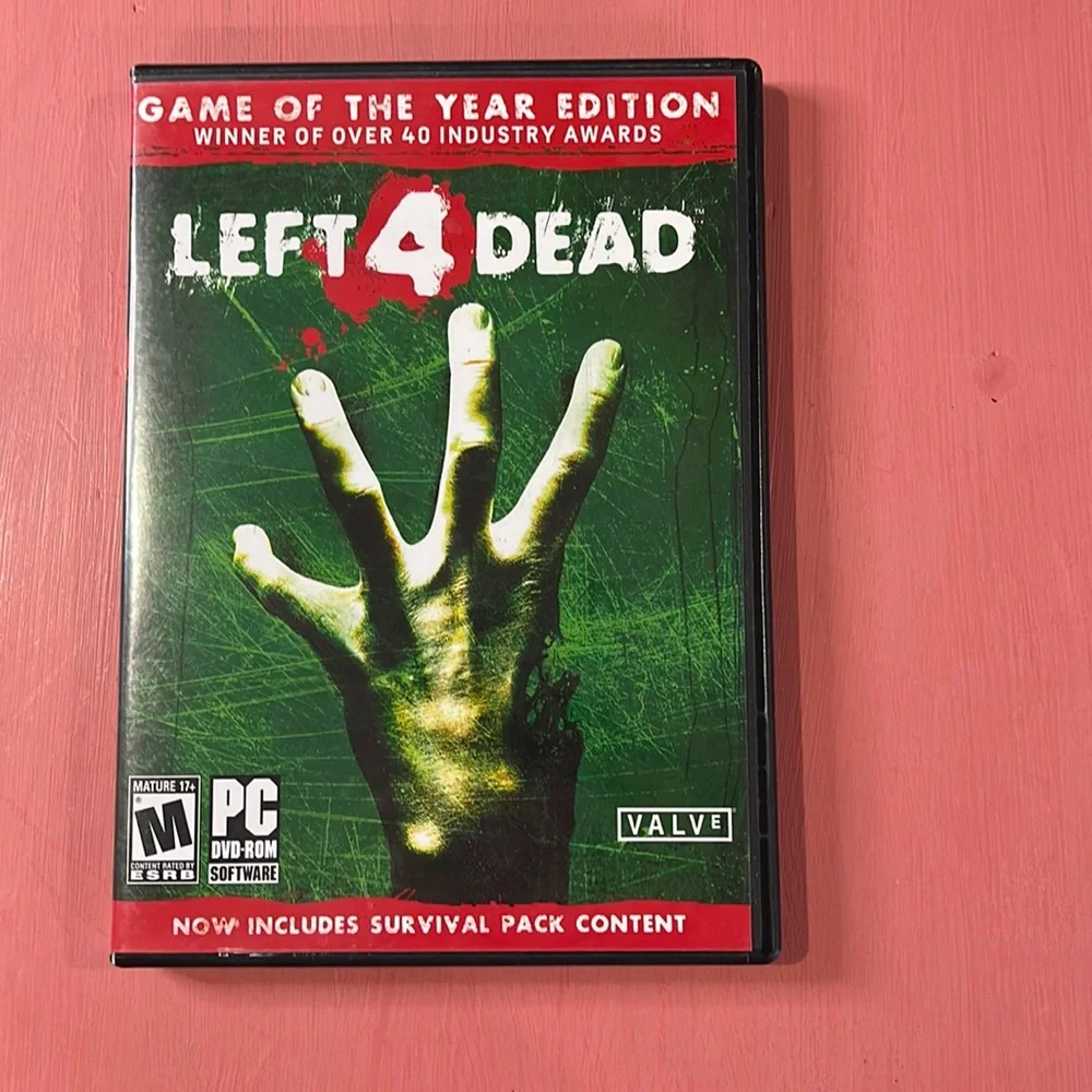 Left 4 dead pc disk game